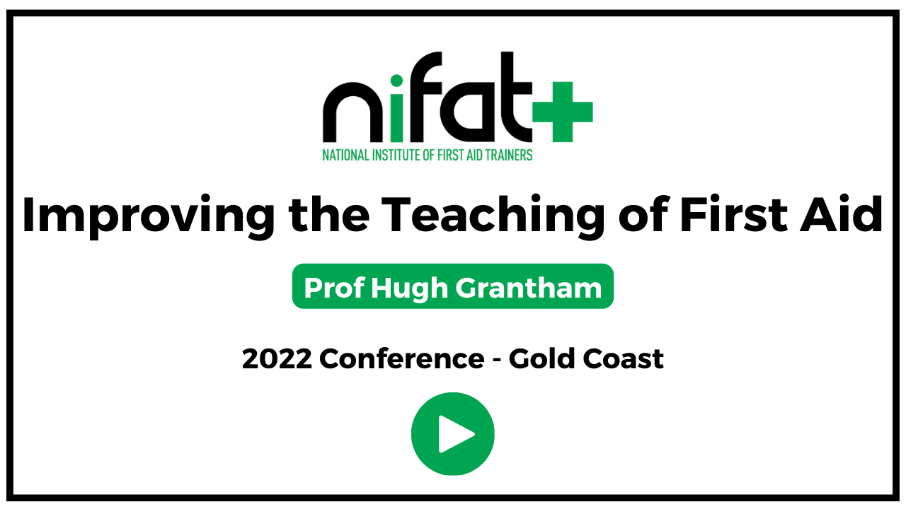 Improving the Teaching of First Aid