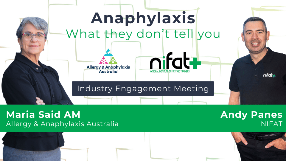 Industry Engagement Anaphylaxis Maria Said Andy Panes