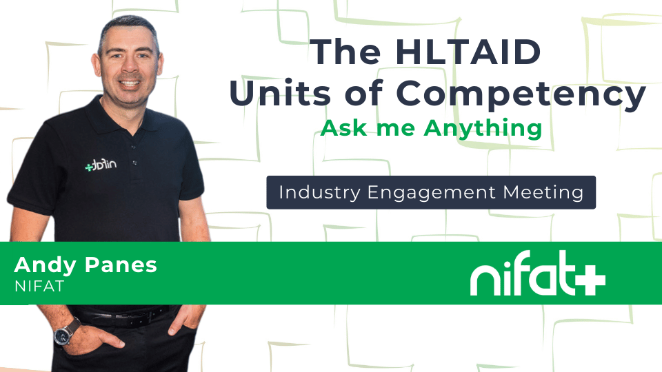 The HLTAID Units of Competency As Me